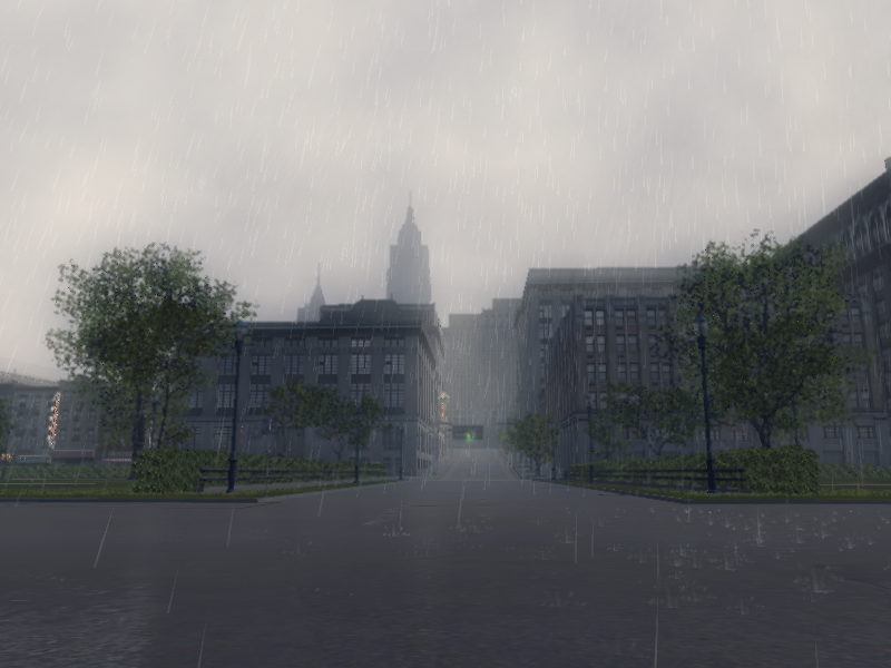 Weather preset DT_RTRrainy_day_late_afternoon